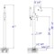 Alfi Brand Polished Chrm Sgl Lvr Flr Mnt Tub Filler Mixer w Hand Held Shower Head AB2534-PC - alternate 9
